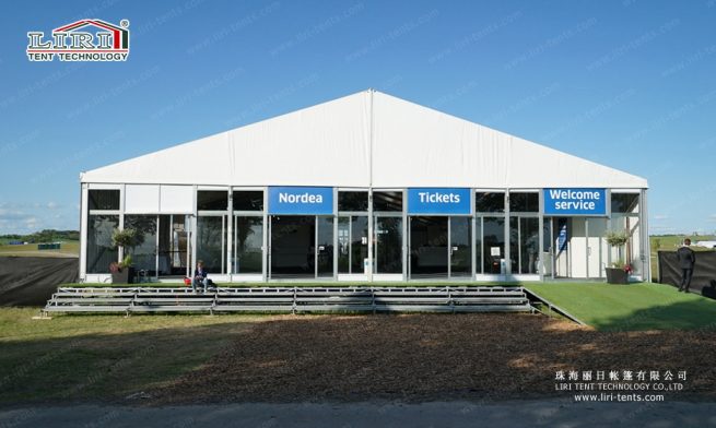glazed door for tent product