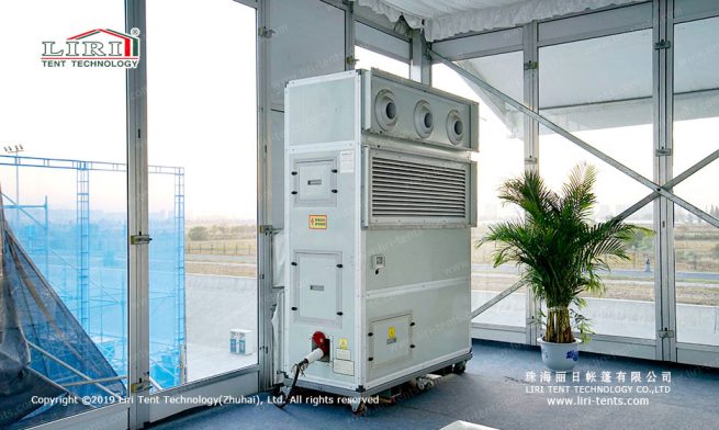 篷房空調(diào)側(cè)面圖