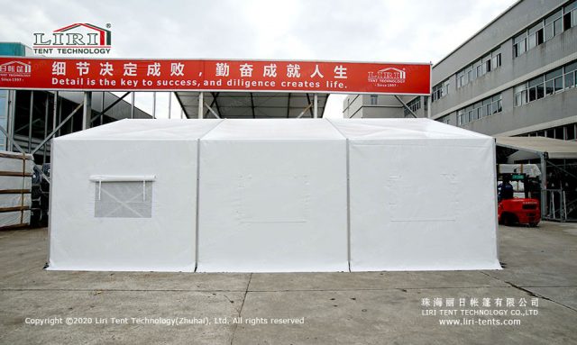 負(fù)壓隔離帳篷現(xiàn)場