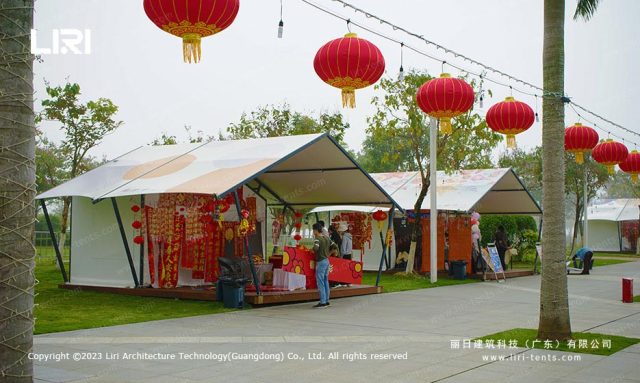 游牧帳篷現(xiàn)場(chǎng)