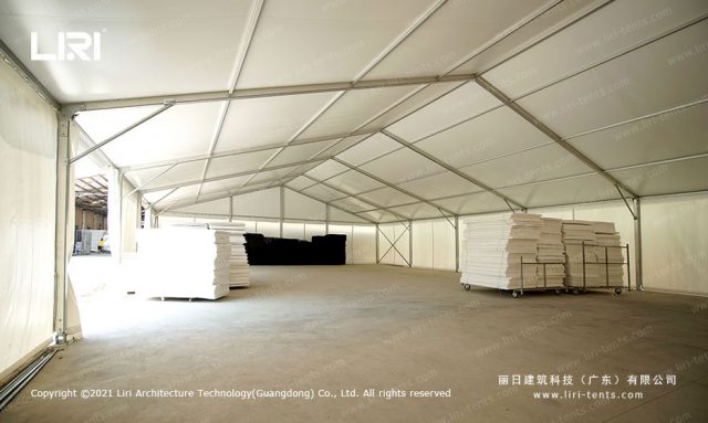 倉儲工業(yè)篷房內(nèi)景圖