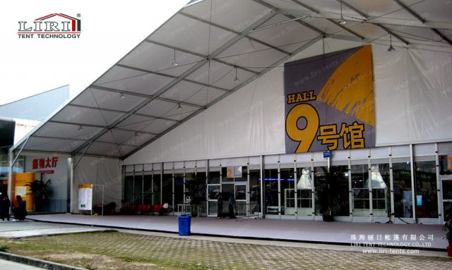家具展覽篷房側(cè)面圖