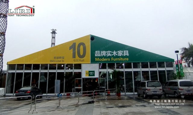 家具展覽篷房門面圖
