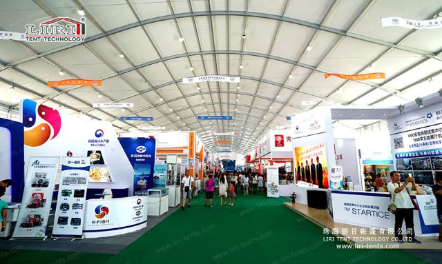 大型展覽篷房內(nèi)景圖