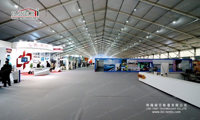 鋁合金展覽篷房現(xiàn)場(chǎng)