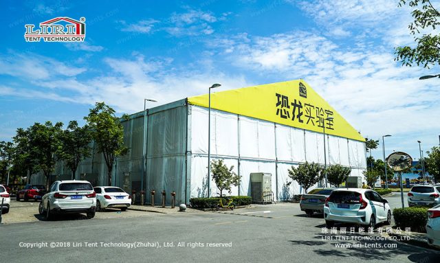 戶外展覽帳篷側(cè)面圖