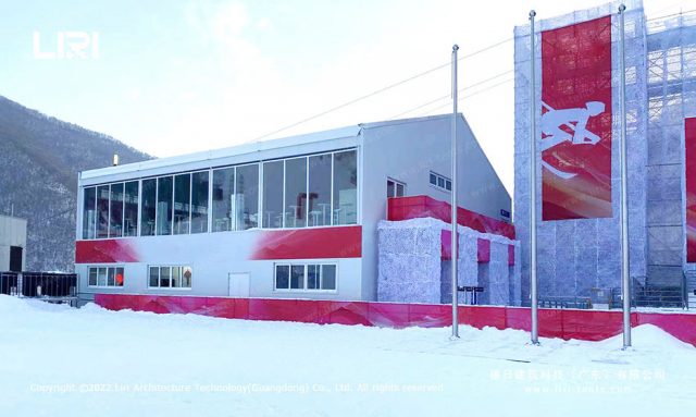 冰雪盛會賽事篷房背面圖