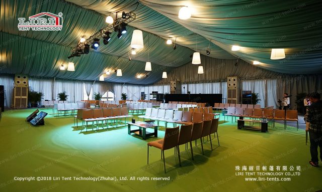 會議篷房內(nèi)景圖