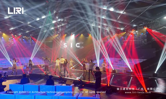商業(yè)活動篷房現(xiàn)場