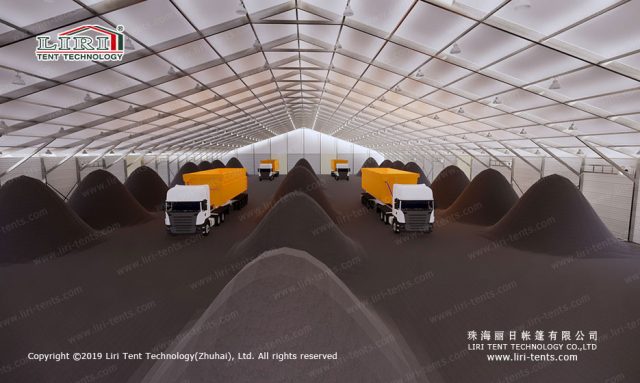 封閉式煤場內景圖