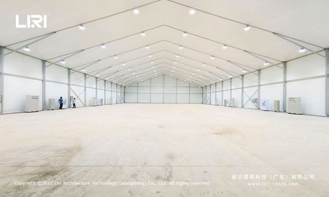 飛機(jī)庫(kù)篷房?jī)?nèi)景圖