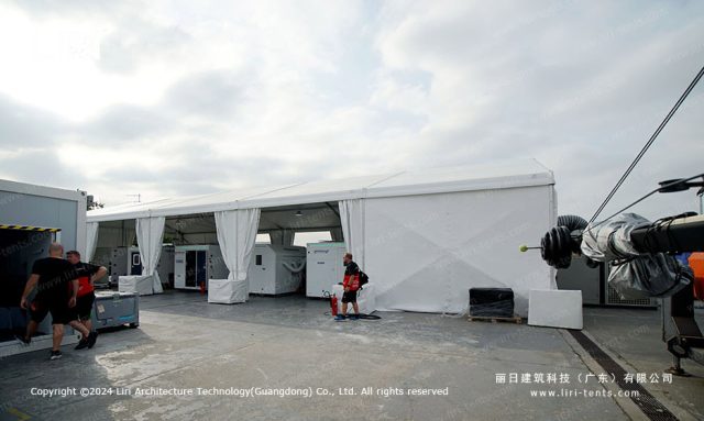 賽車活動篷房側(cè)面圖